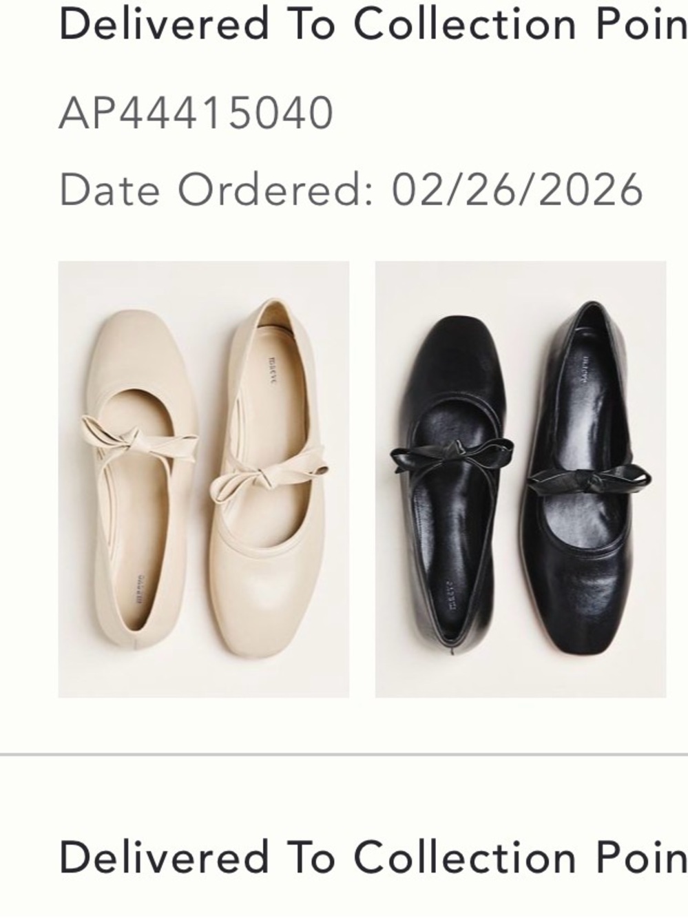 Maeve Bow-Trim Ballet Flats - off white Euro 40